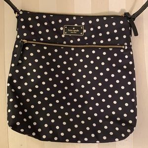 Kate Spade polka dot crossbody purse